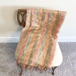 Colourful flower scarf!